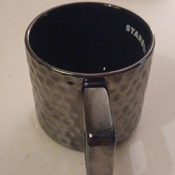 Starbucks 2019 Shiny Mirrored Black Mug - Picture 5 of 7
